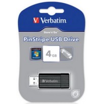 MEMORIE USB STORE  GO PINSTRIPE NERO DA 4 GB 49061