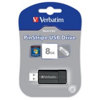 MEMORIE USB STORE  GO PINSTRIPE NERO DA 8 GB 49062