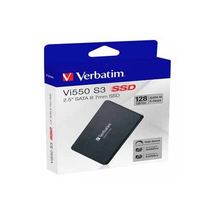 Verbatim SSD Interno Vi550 SATA III 2.5 SSD 128GB 49350