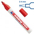 Marcatore EDDING 750 punta media vernice rosso E-750 002