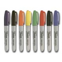 MARCATORE SHARPIE BLU PERMANENTE P.FINE S0810950 - Conf da 12 pz.