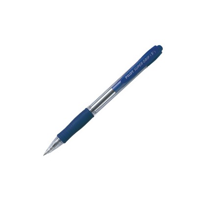 PENNA SFERA SCATTO SUPER GRIP BLU FINE 0.7MM PILOT 001532 - Conf da 12 pz.