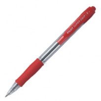 PENNA SFERA SCATTO SUPER GRIP ROSSO FINE 0.7MM PILOT 001533 - Conf da 12 pz.