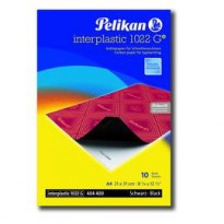 CARTA CARBONE NERO INTERPLASTIC 1022G 10FG 21X31CM PELIKAN 401026