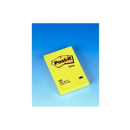 BLOCCO 100fg Post-it 76x51mm 656 7100172750 - Conf da 12 pz.