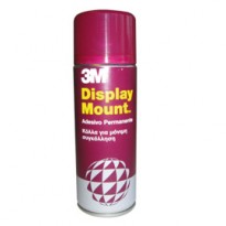 ADESIVO SPRAY 3M DISPLAY MOUNT ADESIONI AFFIDABILI E IMMEDIATE 400ML 59100