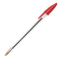 Scatola 50 penna sfera CRISTAL  medio 1,0mm rosso BIC 8373619