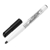 Pennarello VELLEDA 1741 punta tonda whiteboard nero BIC 9581711 - Conf da 12 pz.