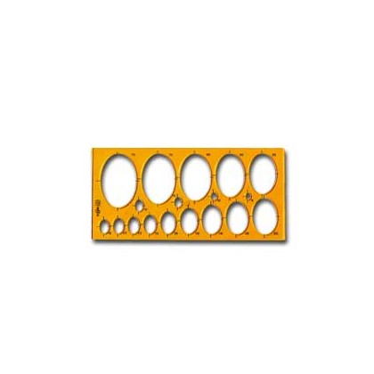 MASCHERA ARDA ELLISSI DA 8 A 75MM 7135 - Conf da 10 pz.