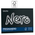 Album PRISMANERO 10fg 128gr 24x33cm monoruvido FAVINI A12A244 - Conf da 20 pz.