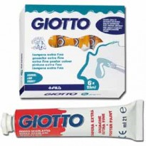 TEMPERA GIOTTO TUBO 7 (21ML) BIANCO 01 35500100 - Conf da 6 pz.