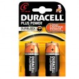 BLISTER 2 PILE DURACELL PLUS (MN1400) C - MEZZA TORCIA GILMN1400