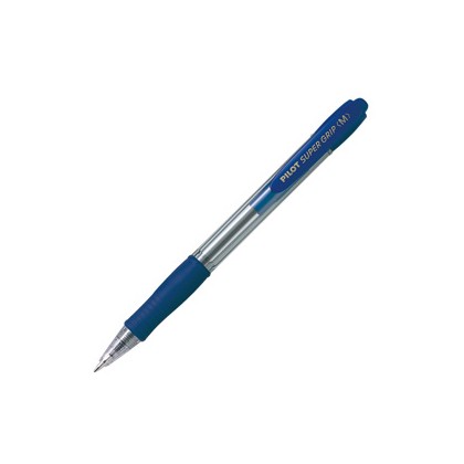 PENNA SFERA SCATTO SUPER GRIP BLU MEDIO 1.0mm PILOT 001441 - Conf da 12 pz.