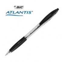 SCATOLA 12 PENNE SFERA SCATTO BIC ATLANTIS 1.0mm NERO 8871321