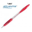 SCATOLA 12 PENNE SFERA SCATTO BIC ATLANTIS 1.0mm ROSSO 8871331