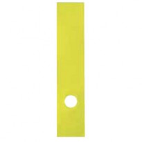 Busta 10 copridorso CDR-P PVC adesivi giallo 7x34,5cm SEI ROTA 58012806