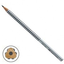 MATITA GRAFITE GRIP 2001 2B TRIANGOLARE ANTISCIVOLO FABER CASTELL 117002 - Conf da 12 pz.