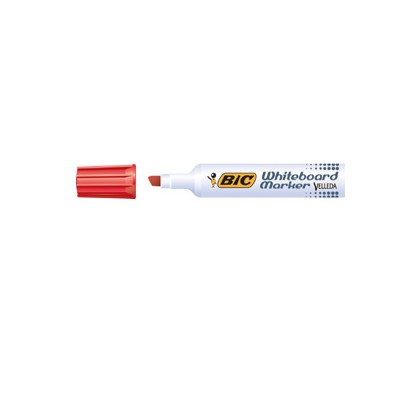 Pennarello VELLEDA 1791 punta scalpello whiteboard rosso BIC 9431981 - Conf da 12 pz.