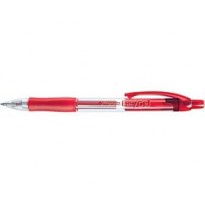 Penna sfera scatto EASY GEL 0,5mm rosso TRATTO 827702 - Conf da 10 pz.