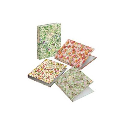 Raccoglitore a 4 anelli Pigna Nature Flowers 27X32cm anelli 30mm 005479630 - Conf da 5 pz.