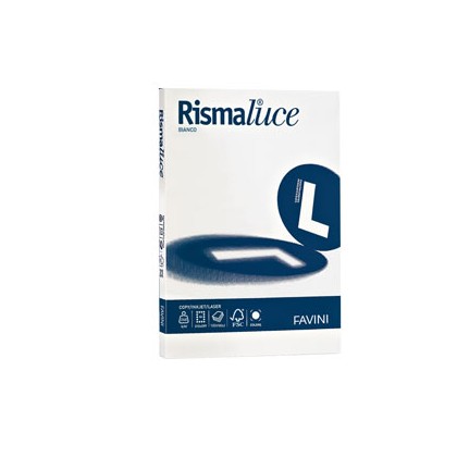 CARTA RISMALUCE 100GR A4 100FG BIANCA FAVINI A690104