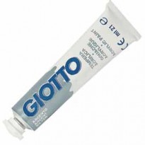 TEMPERA ACRILICA GIOTTO TUBO 21ML ARGENTO 35740000 - Conf da 6 pz.