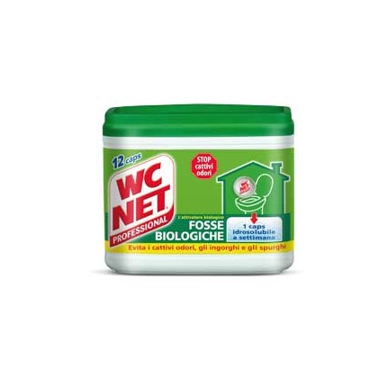 WC NET FOSSE BIOLOGICHE 216GR X 12 CAPSULE M74408