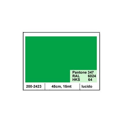 PLASTICA ADESIVA DC-FIX 45CM X 15MT VERDE 120 LUCIDO 2002423