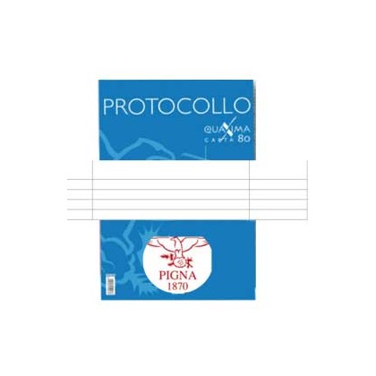 PROTOCOLLO A4 USO BOLLO 200FG 80GR PIGNA 0215621UB