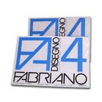 Pacco 25fg FABRIANO4 Disegno 70X100cm ruvido 200gr 51600597