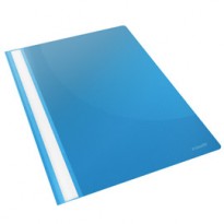 CARTELLINA PPL CON FERMAFOGLI 21X29,7 AZZURRO REPORT FILE ESSELTE 28322 - Conf da 25 pz.