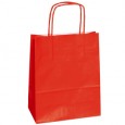 25 SHOPPERS CARTA KRAFT 45X15X50CM TWISTED rosso 047688