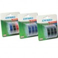 BLISTER 3 NASTRI A RILIEVO 9MMX3M ASSORT.(NE-RO-BL) DYMO S0847750