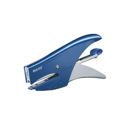 CUCITRICE A PINZA 5547 BLU METAL WOW LEITZ 55472036