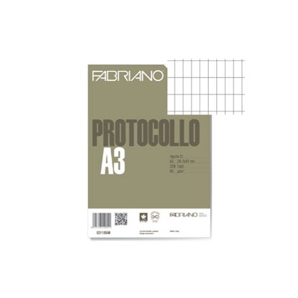 PROTOCOLLO A4 COMMERCIALE 200FG 60GR FABRIANO 02910560