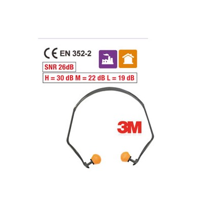 ARCHETTO 1310 CON TAMPONI AURICOLARI A DOPPIA DENSITA 58605 - Conf da 10 pz.