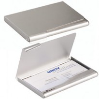 PORTA BIGLIETTI VISITA IN ALLUMINIO BUSINESS CARD BOX 2415-23