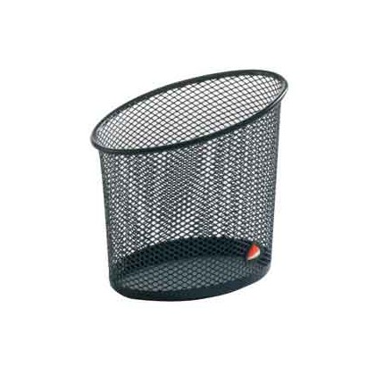 Portapenne MESH in rete metallica nero ALBA MESHCUP/N