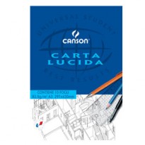 BLOCCO CARTA LUCIDA MANUALE 210x297mm 10FG 80GR CANSON C200005825 - Conf da 25 pz.