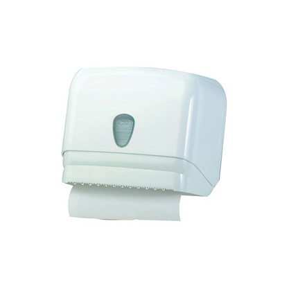 DISPENSER ASCIUGAMANI IN ROTOLO/ FOGLI BIANCO MAR PLAST A60111