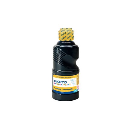 TEMPERA PRONTA 250ML lavabile GIOTTO NERO 530824