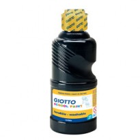 TEMPERA PRONTA 250ML lavabile GIOTTO NERO 530824