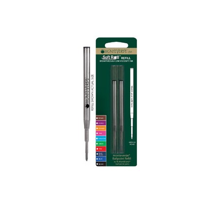 Blister 2 refill per SFERA Montblanc  BLU PUNTA MEDIA J222303