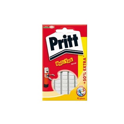 BLISTER 95 GOMMINI ADESIVI UNIVERSALI BIANCHI MULTI-TACK PRITT 1444967