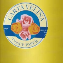 BUSTA 26fogli 50x70cm CARTA VELINA 20gr GIALLO Rex Sadoch KV106410