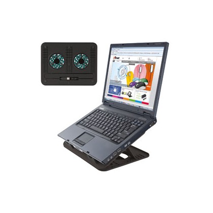 SUPPORTO NOTEBOOK CYCLONE COOLING STAND TRUST 17866