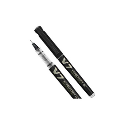 ROLLER HI-TECPOINT V7 RICARICABILE NERO BEGREEN PILOT 040345