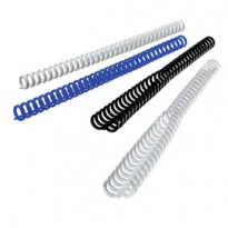 SCATOLA 50 DORSI SPIRALE CLICKBIND 12MM EFFETTO GHIACCIO 387319E