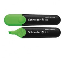 Evidenziatore JOB PPL 1-5mm verde SCHNEIDER P001504 - Conf da 10 pz.