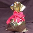 50 BUSTE REGALO IN PPL METAL LUCIDO 25x40cm ORO senza patella adesiva U-814ARR 10 24X40